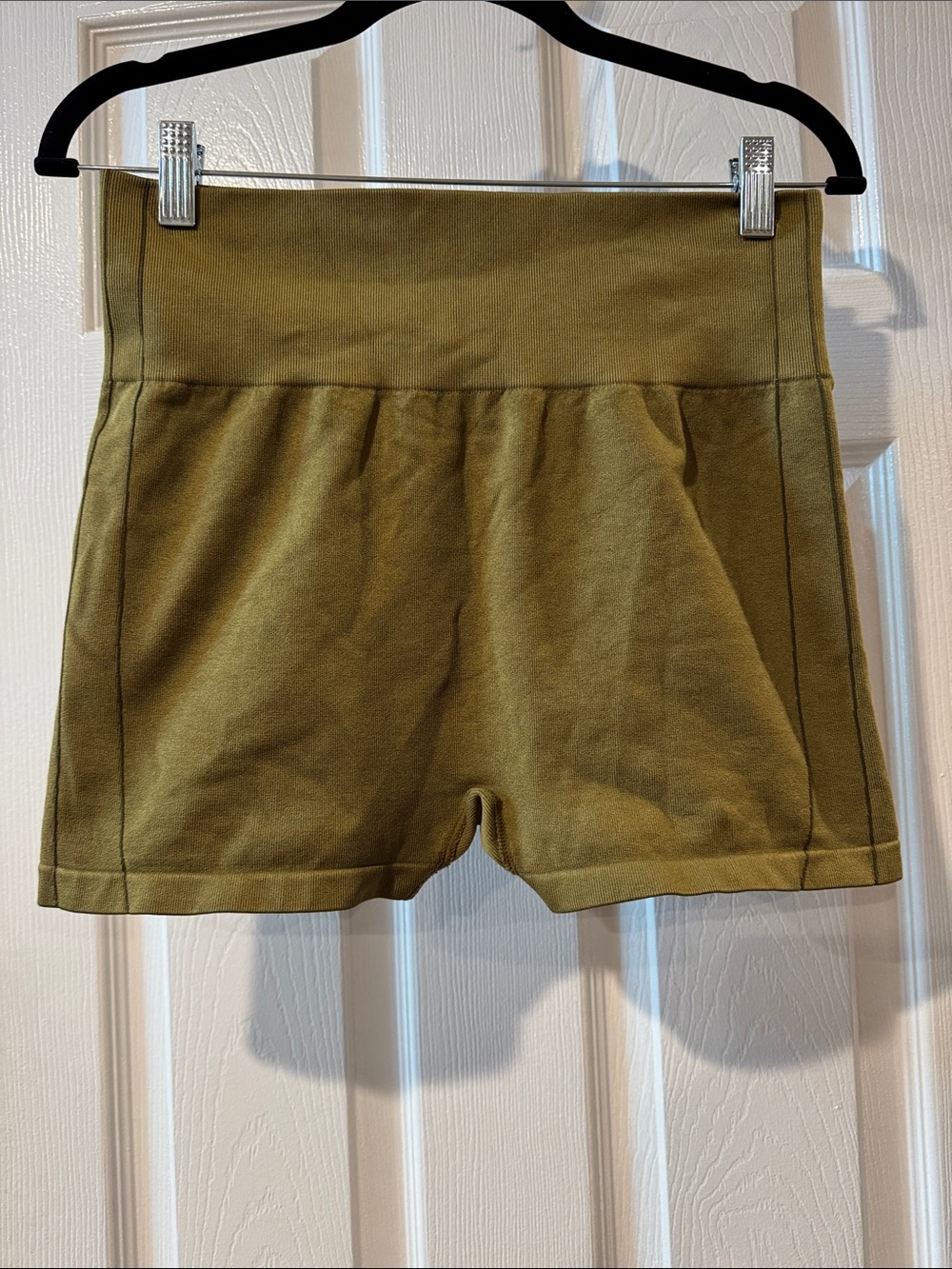 JoyLab High-Waist Seamless Olive Green Women’s Shorts